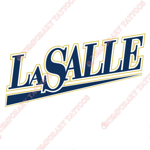 La Salle Explorers Customize Temporary Tattoos Stickers NO.4757